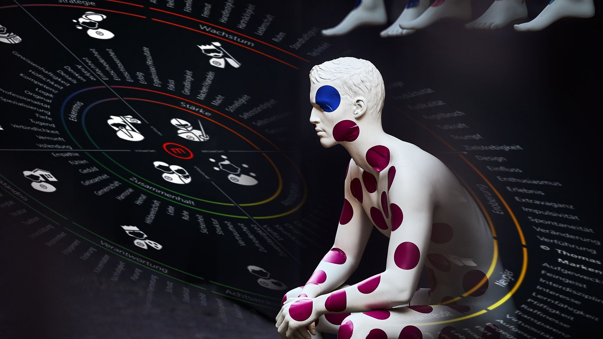 Das Brandpreneurship®-Modell macht sichtbar, wie aus der Vielfalt von Ideen eine klare Eigenrichtung entsteht – nicht nach Geschmack, sondern auf Basis eines belastbaren Systems.